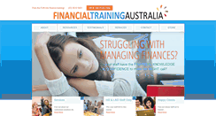 Desktop Screenshot of financialtrainingaustralia.com